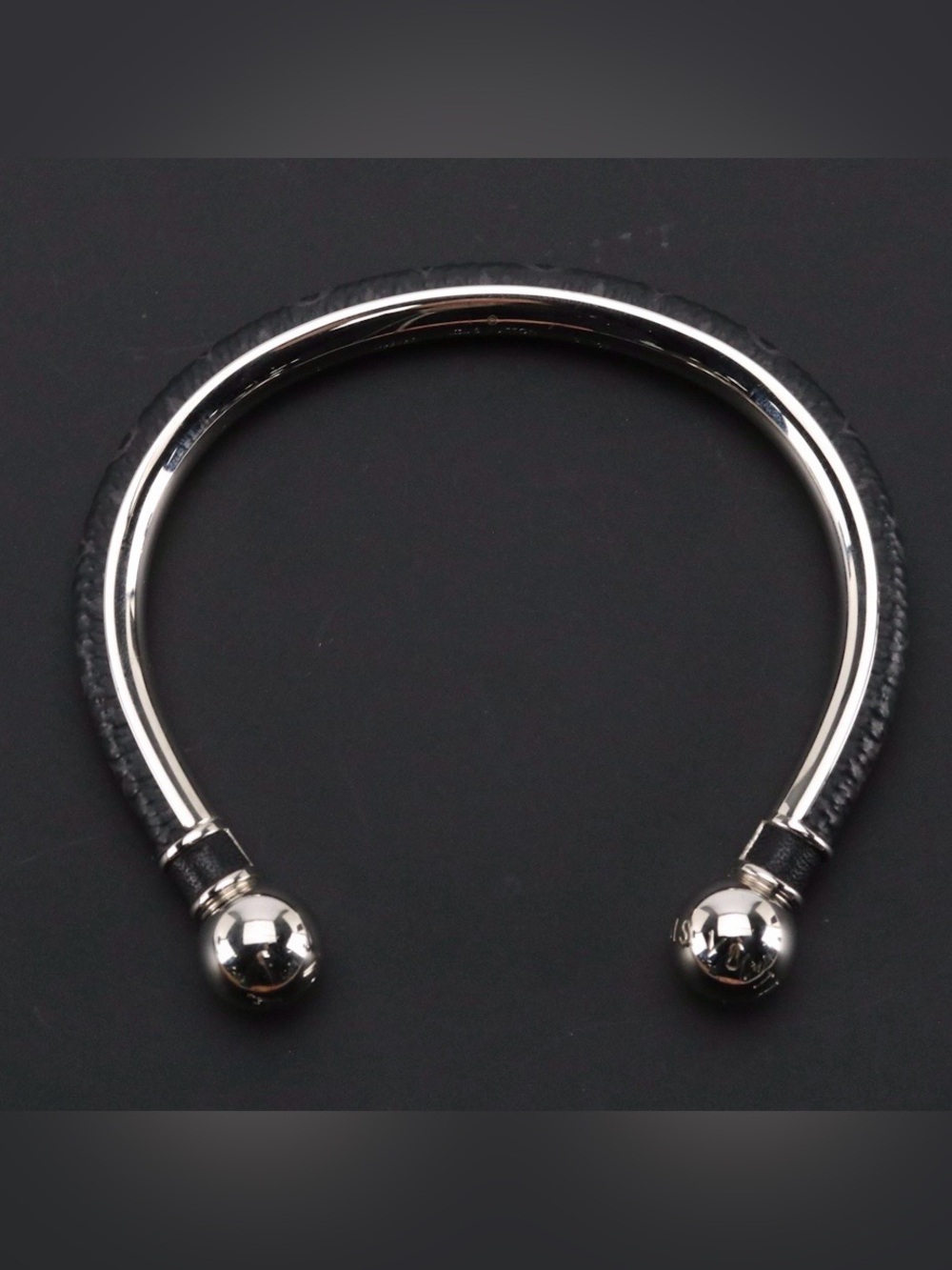 Louis Vuitton Monogram Eclipse Cuff Bracelet